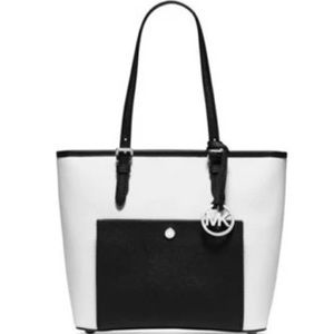 Black and White MK Purse & Wallet